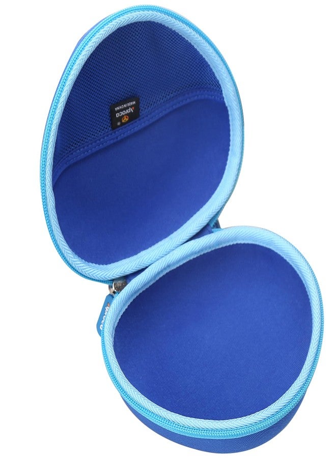 Aproca Blue Hard Storage Case, for iClever BTH20 / Clever Kids Bluetooth Headphones BTH18 and Accessories - Image 2
